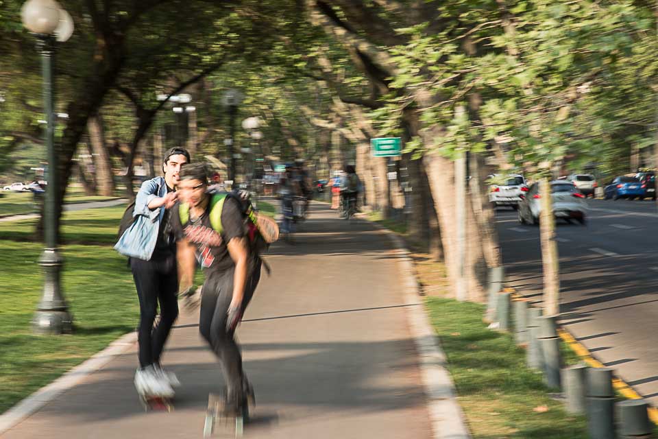 bike path rush hour